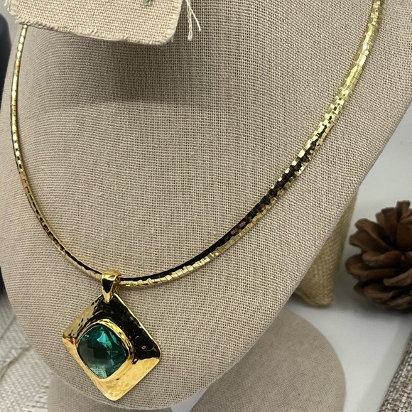 Technibond 18K Gold Over 925 Italy Sterling Silver Pendant Necklace – 30g – Box - Picture 4 of 17